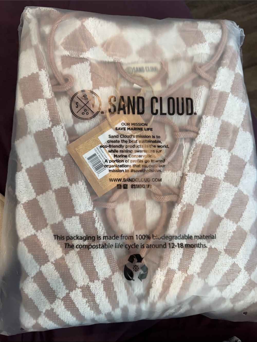Sand cloud beach cover up